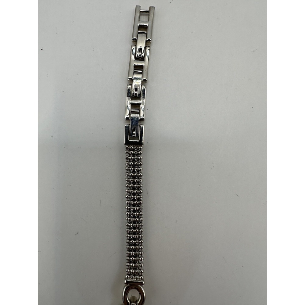 Timex Carriage C6A221 Womens Two Tone Silver Gold New Battery Watch 24MM 7.75" V - Picture 10 of 11